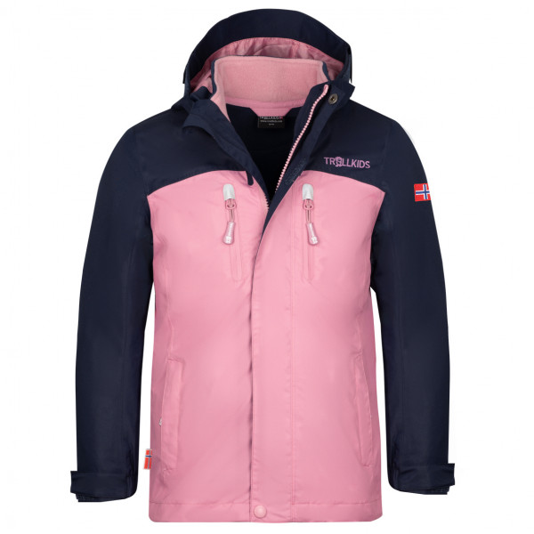 Trollkids - Girl's Bryggen 3in1 Jacket - Doppeljacke