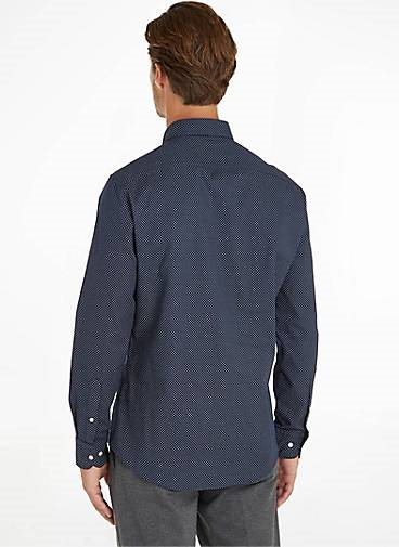 TOMMY HILFIGER Herren Hemd DOBBY
