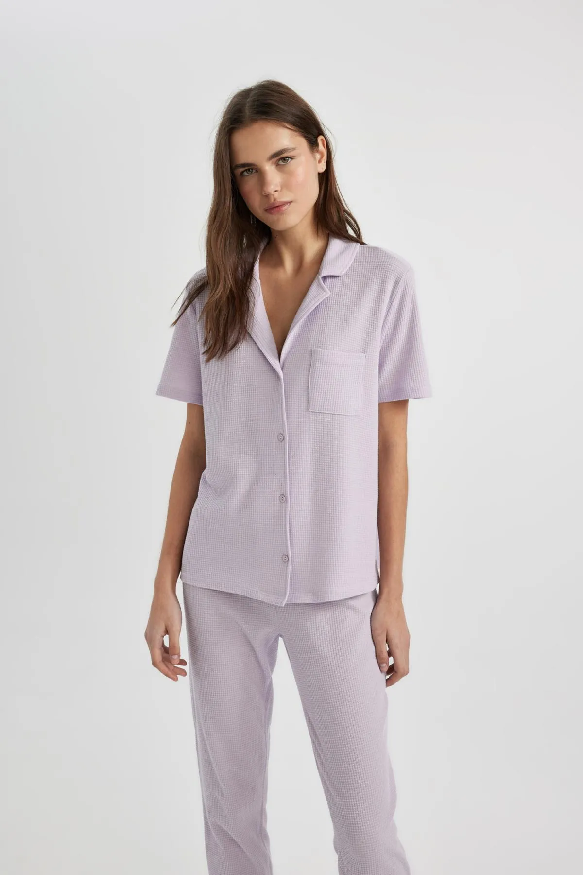 DeFacto  Be in Love Pyjamaoberteil mit kurzen Ärmeln - B6189ax24sp