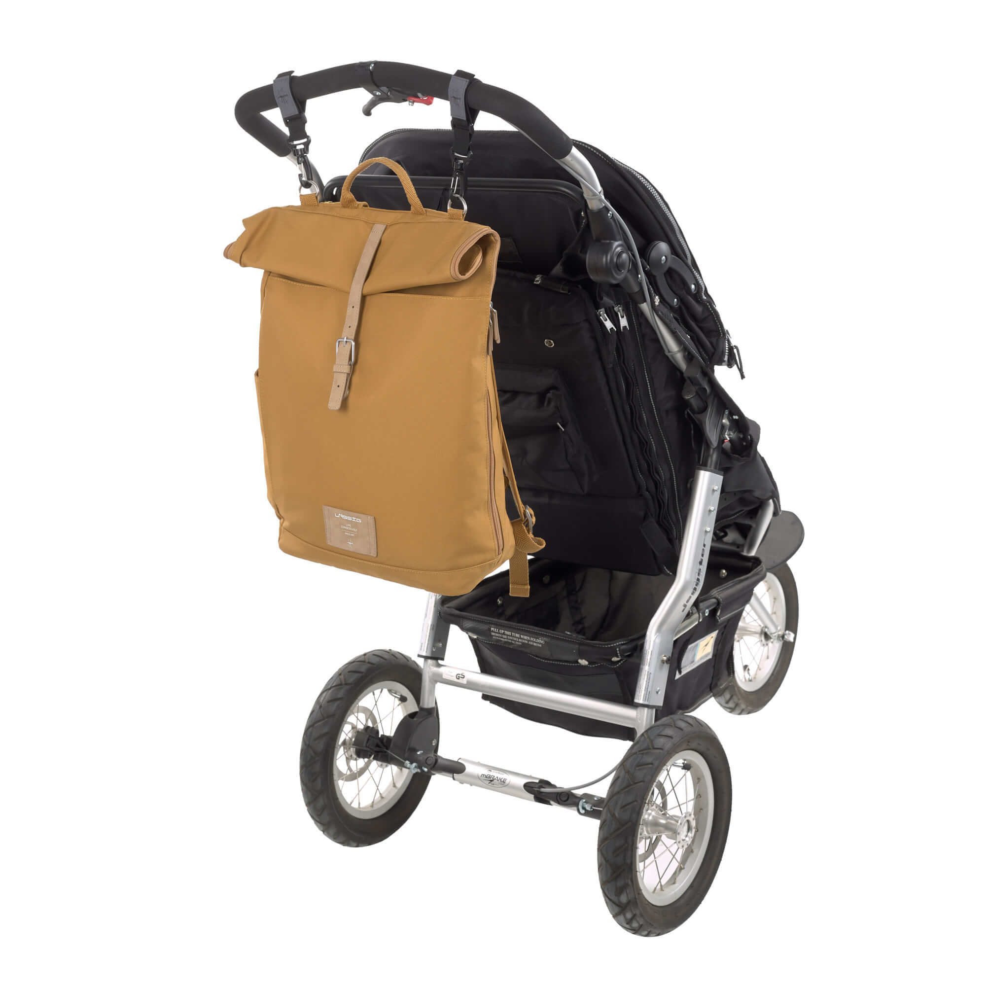 Wickelrucksack - Rolltop Backpack, Curry