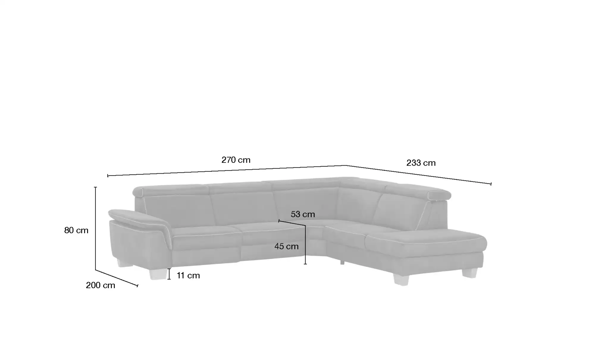 Kollektion Kraft Ecksofa Beata