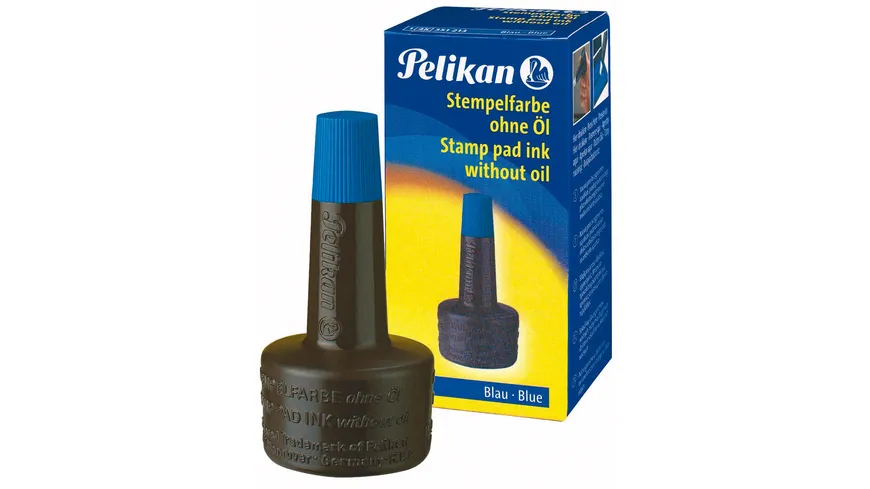 Pelikan Stempelfarbe 4K 28 ml blau 28 ml blau