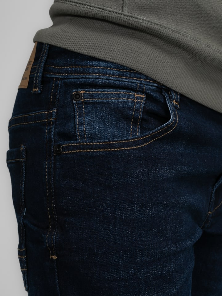 Petrol Industries Tapered Fit Jeans Turner Sequim in Blau günstig kaufen