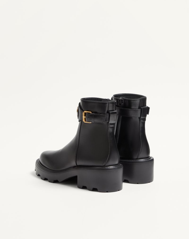 Bota VLogo Signature em couro de bezerro 55 mm