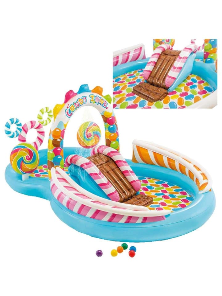 Intex Planschbecken - Candy Zone 295x191x130cm ab 3 Jahren in bunt günstig kaufen onesize