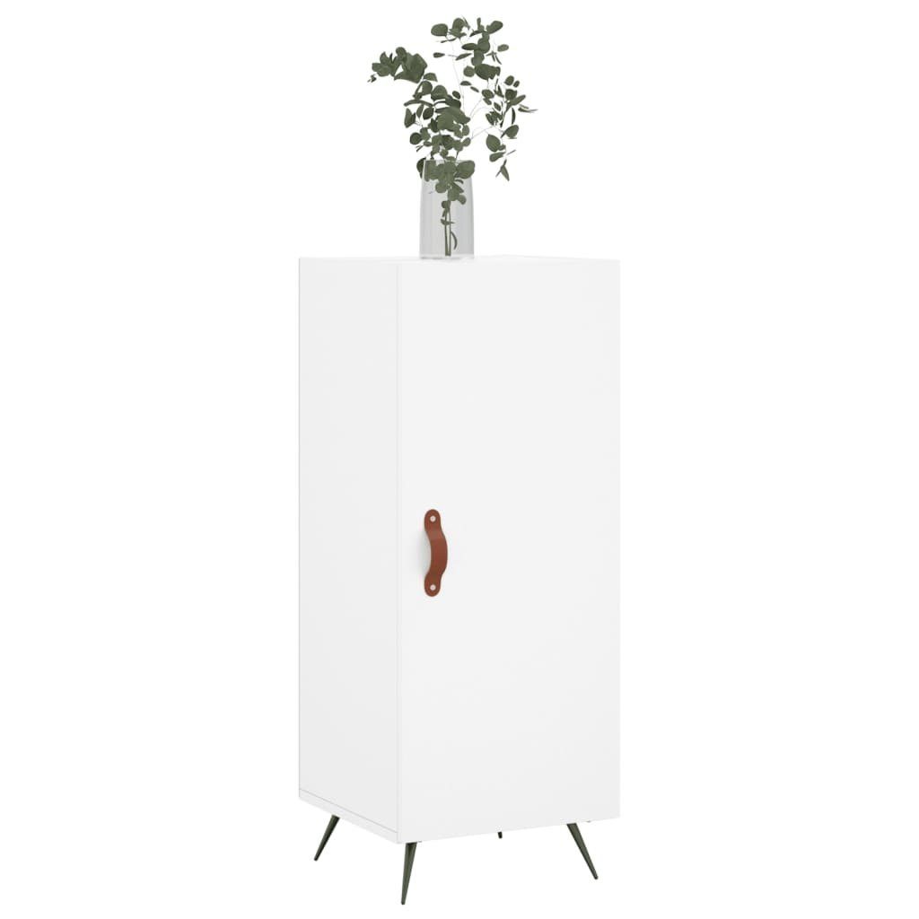vidaXL Sideboard Sideboard Weiß 34,5x34x90 cm Holzwerkstoff (1 St)