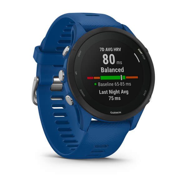 Garmin Forerunner 255 Basic Smartwatch (3,3 cm/1,3 Zoll, Proprietär)