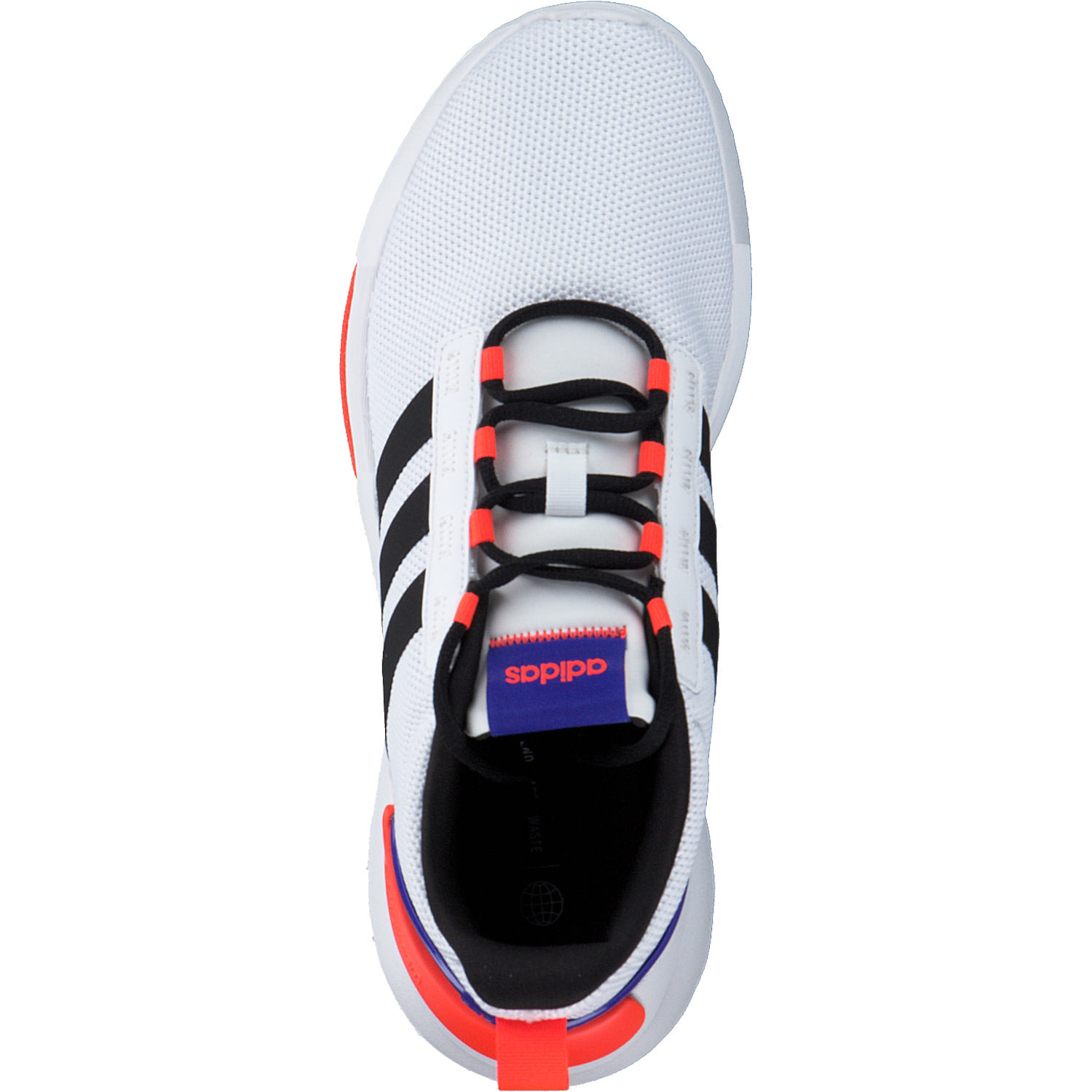 Adidas Racer TR21 K, Sportschuhe, Kinder, ftwr white/core black/lucid bl
