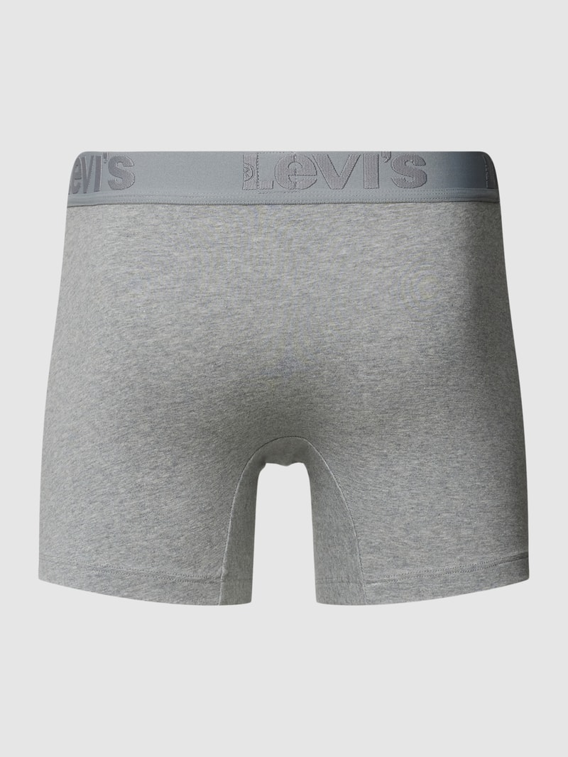 Boxershorts mit Label-Bund im 3er-Pack in royalblau