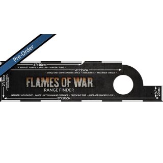 Flames of War Range Finder