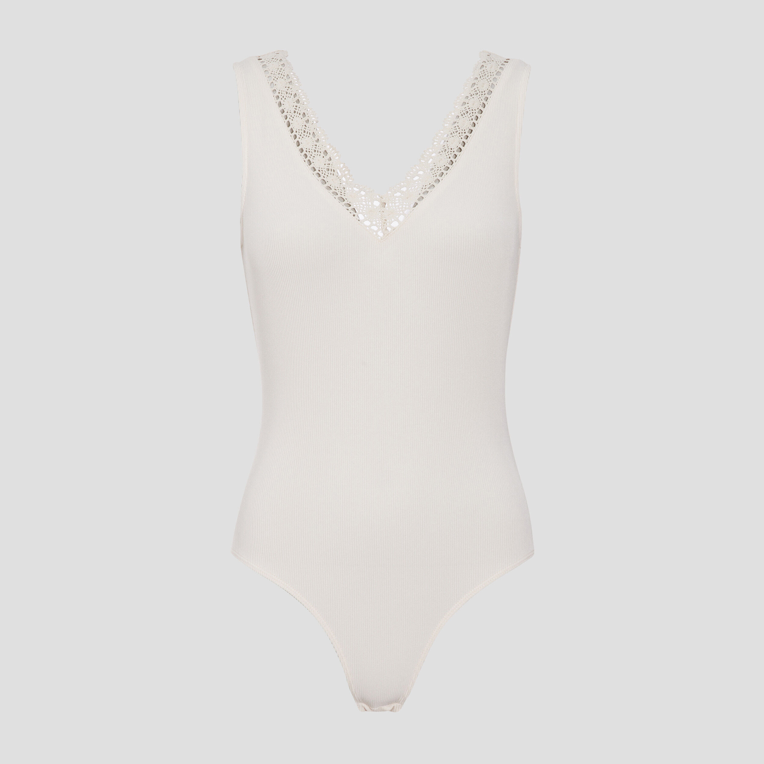 Body bretelles larges ecru femme | Cache Cache