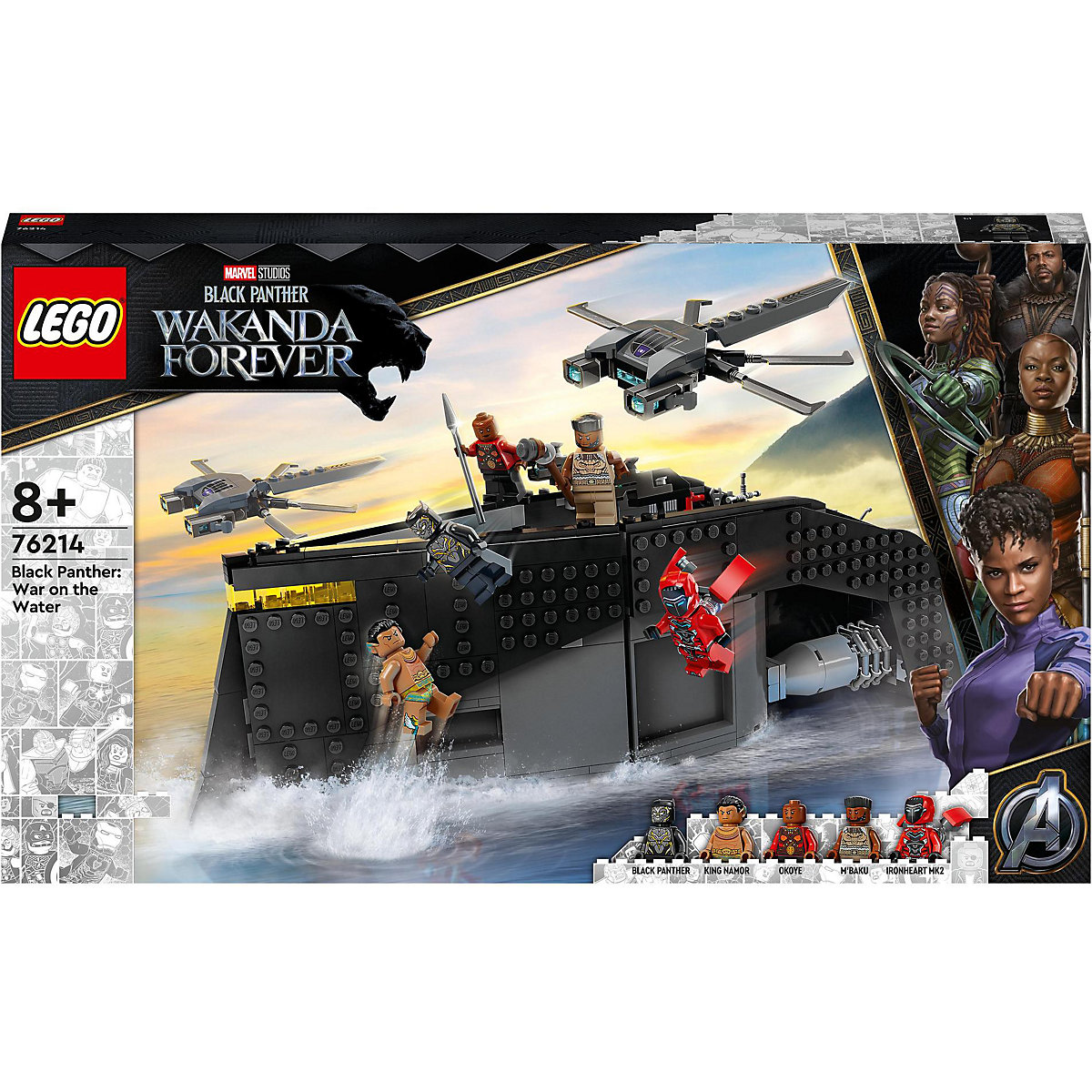 LEGO® Marvel Super Heroes™ 76214 Black Panther: Duell auf dem Wasser