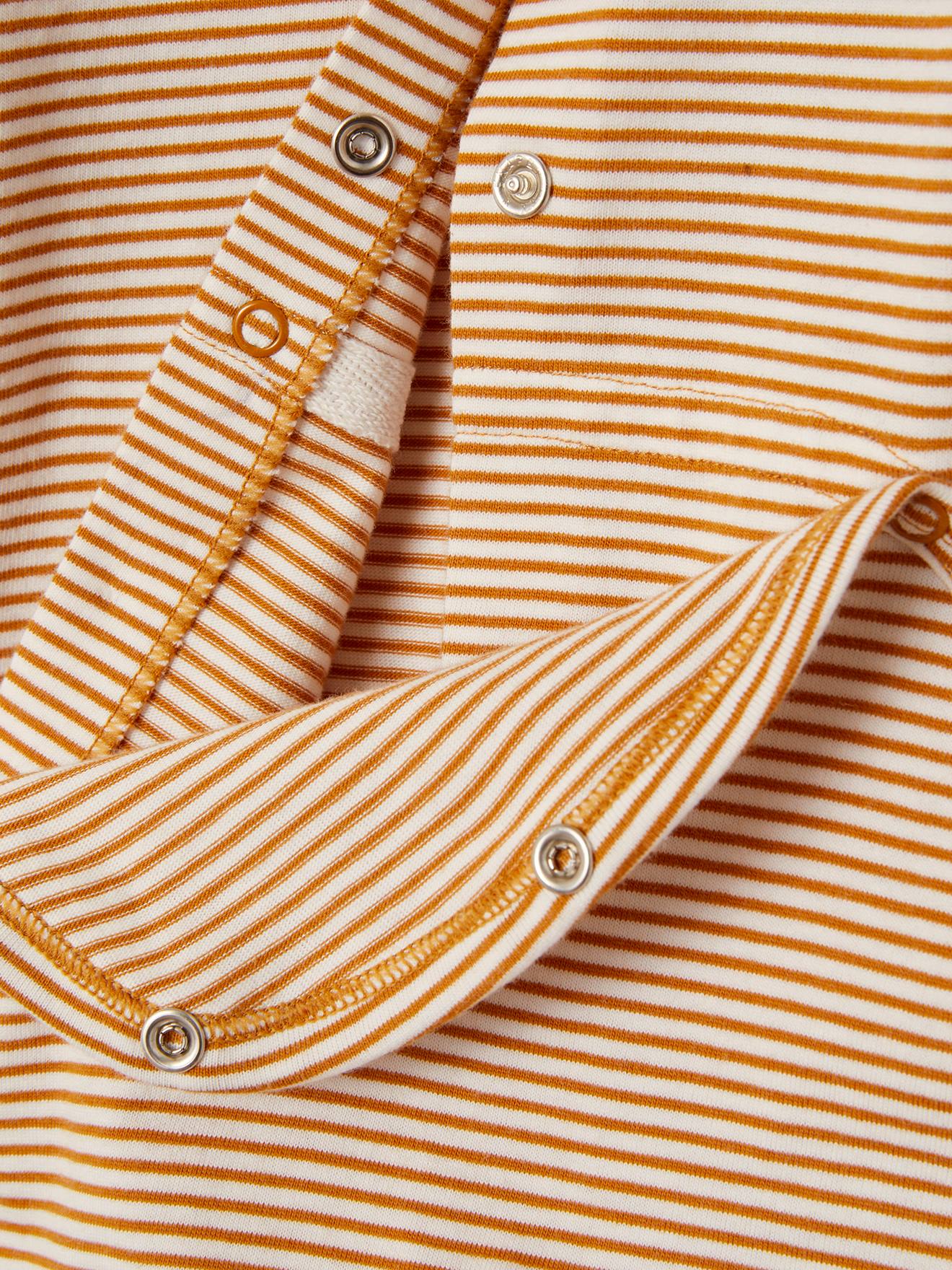 Lot de 3 pyjamas en coton bébé ouverture dos lot ivoire