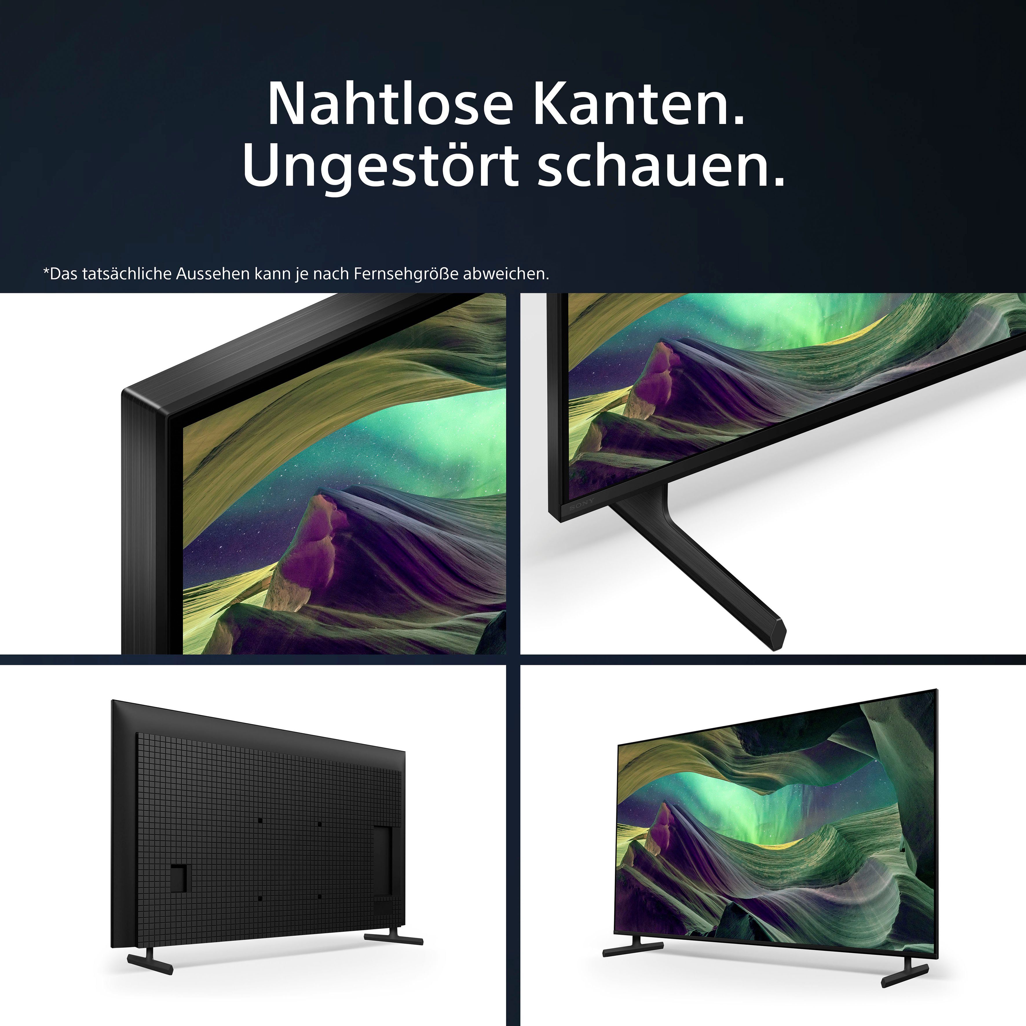 Sony KD-65X85L LED-Fernseher (164 cm/65 Zoll, 4K Ultra HD, Android TV, Google TV, Smart-TV, BRAVIA CORE, TRILUMINOS PRO, HDMI 2.1, Gaming-Menü)