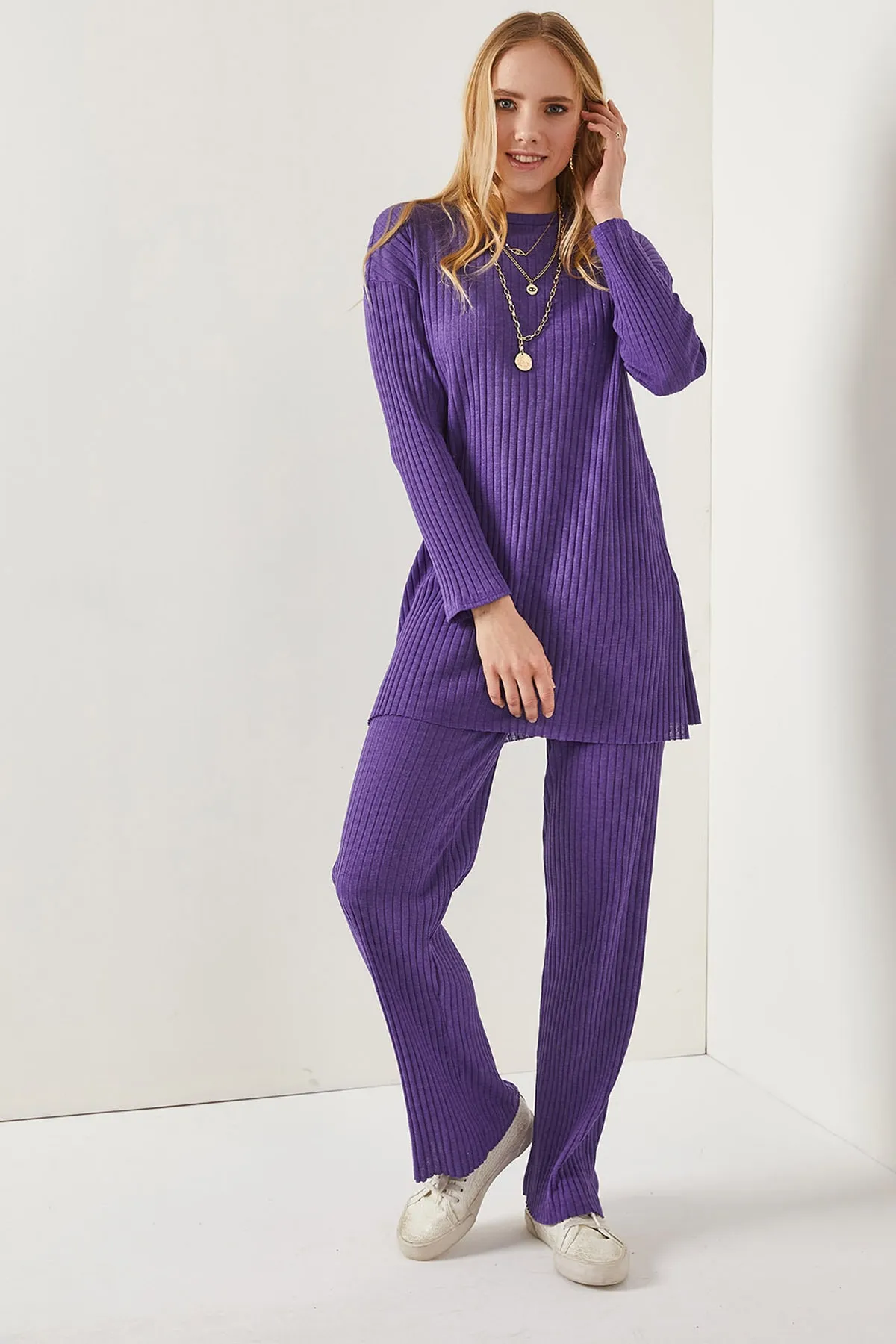 Olalook  Zweiteiler - Lila - Regular Fit