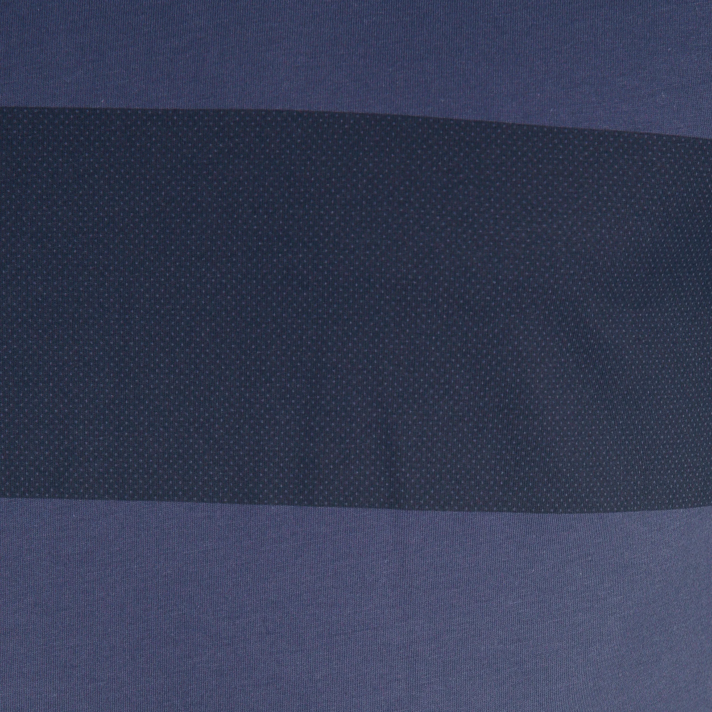 Stripe T-Shirt Herren - Blaugrau