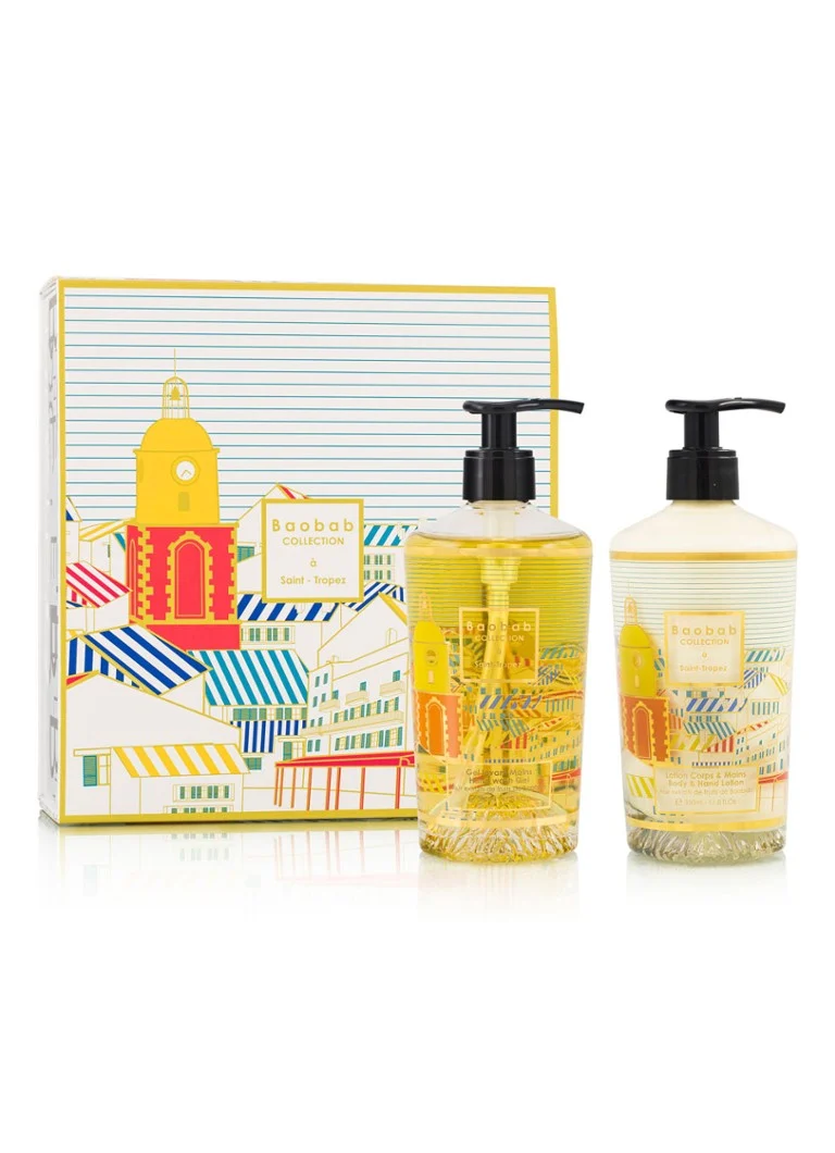 Set de îngrijire a mâinilor Baobab Saint-Tropez Collection: Săpun și loțiune de mâini