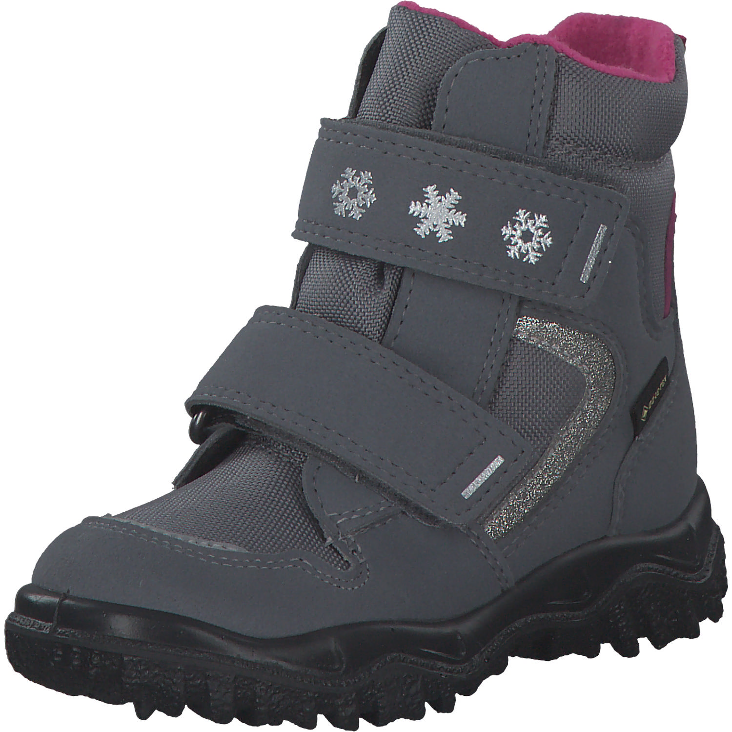 Superfit HUSKY 00045, Stiefel (Kinder), Kinder, Grau/rosa