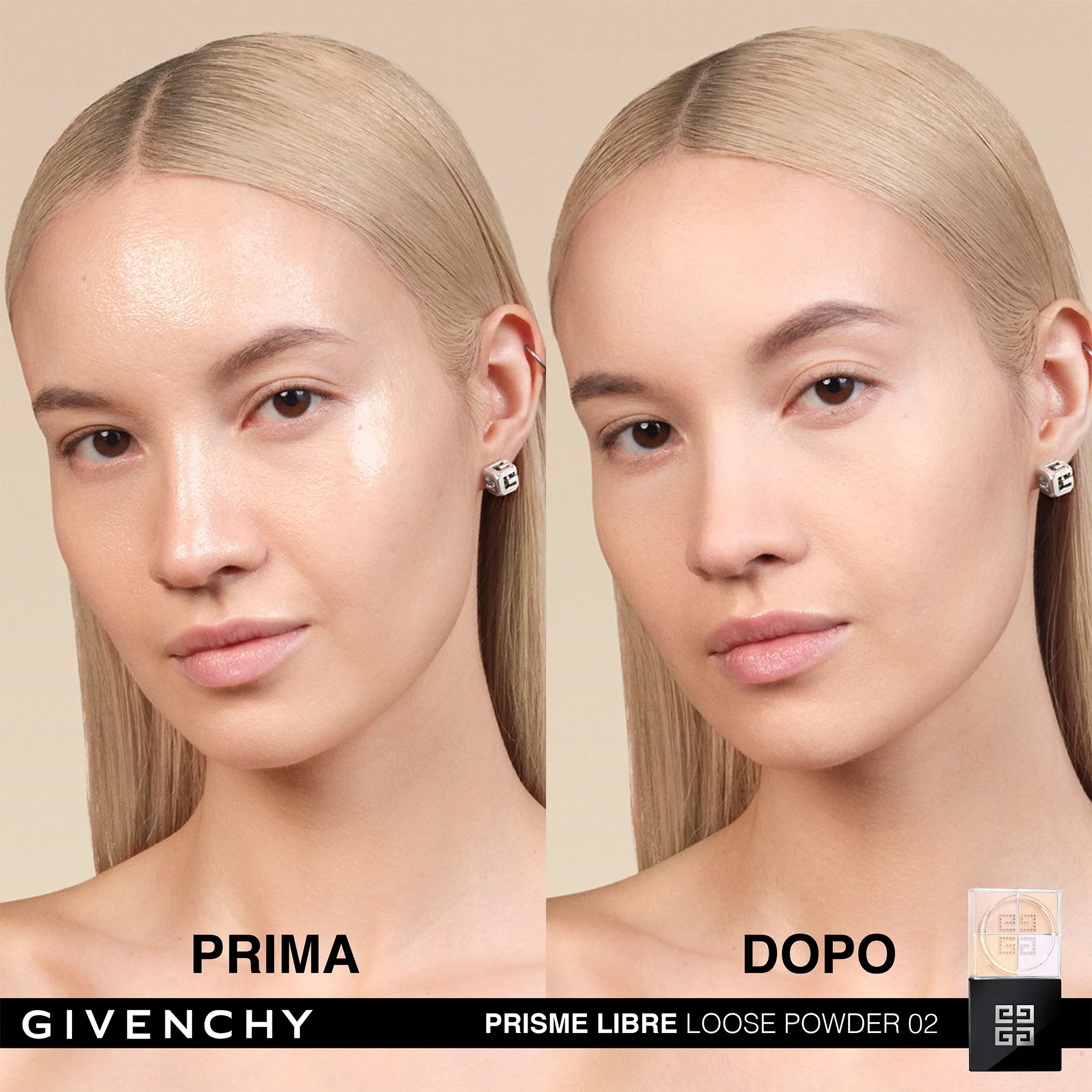 Prisme Libre veido pudra – biri pudra