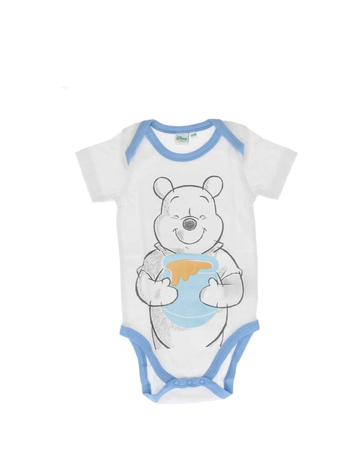 Winnie Puuh Winnie Puuh Einteiler – Komfortabler Baby-Strampler für Babys in Weiß günstig kaufen