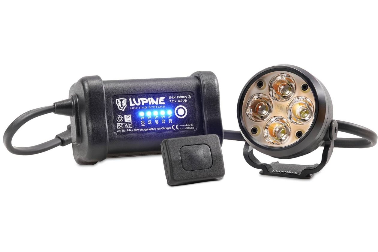 Lupine Wilma R 7 Helmlampe 6.9 Ah SmartCore Akku Bluetooth