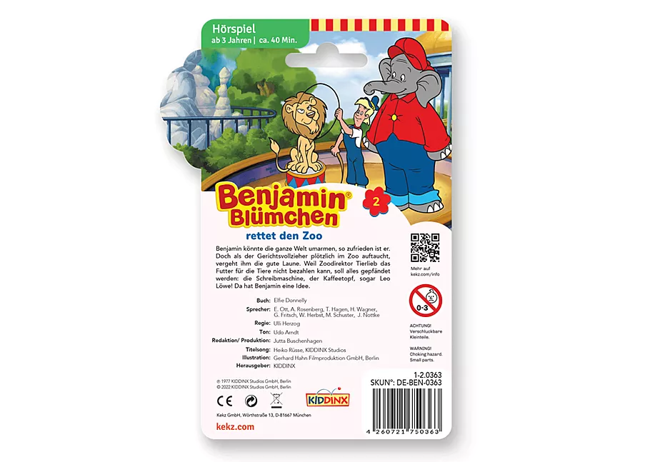 Kekz - Benjamin Bl&uuml;mchen - Benjamin rettet den Zoo