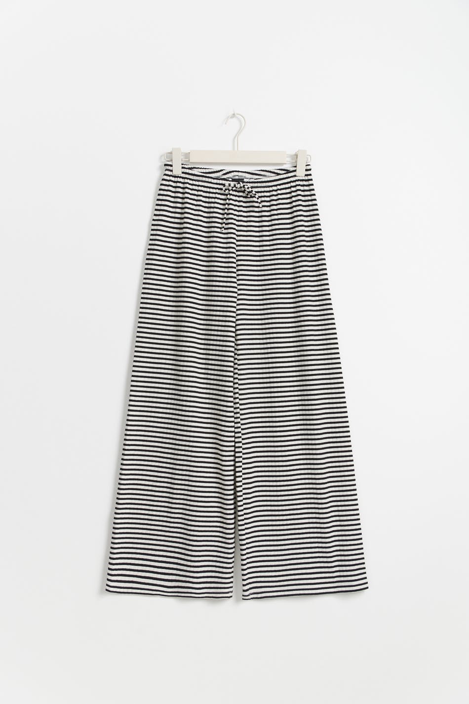 Striped soft trousers