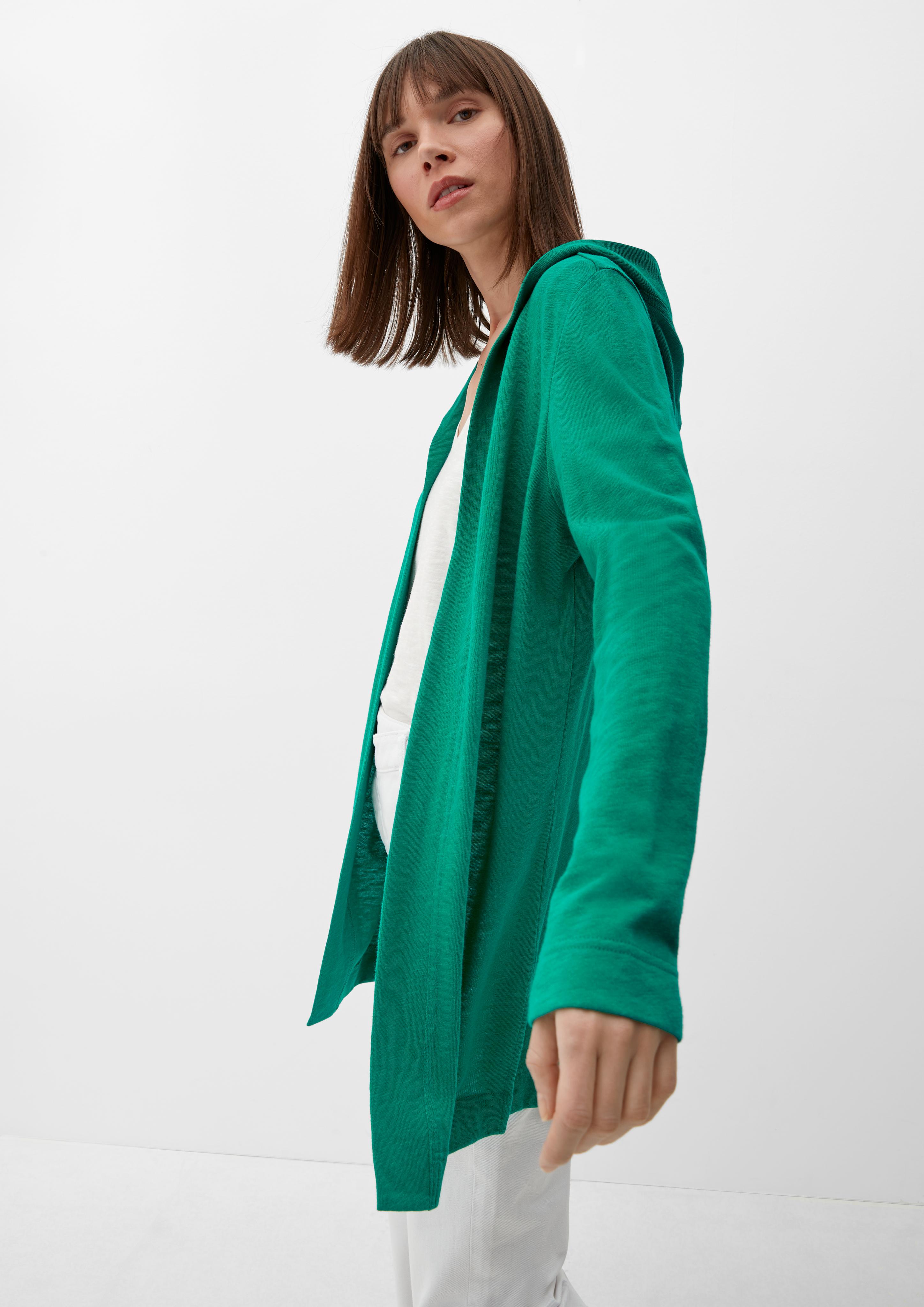 Long-Cardigan aus Viskosemix  2129612-7646