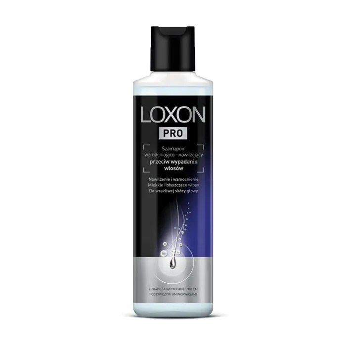 Loxon Pro stiprinamasis ir drėkinamasis šampūnas nuo plaukų slinkimo 2 vnt.
