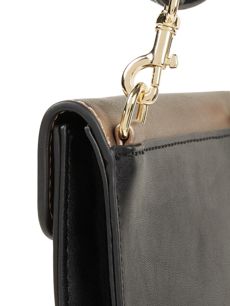 Gürteltasche in Leder-Optik in schwarz