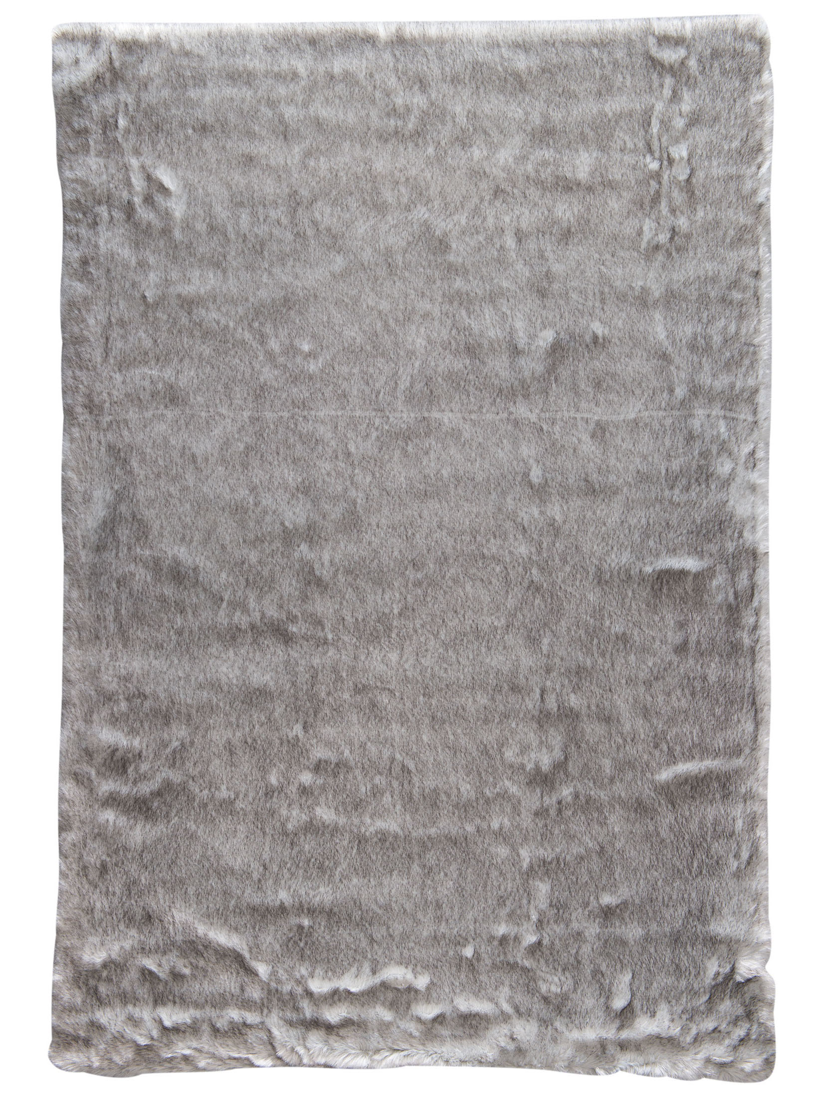 Lofthus Kunstfell-Teppich, Grey Natural