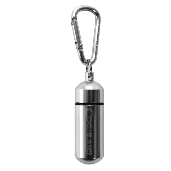 ALUMINIUM KAPSEL MIT KARABINER - Schlüsselanhänger