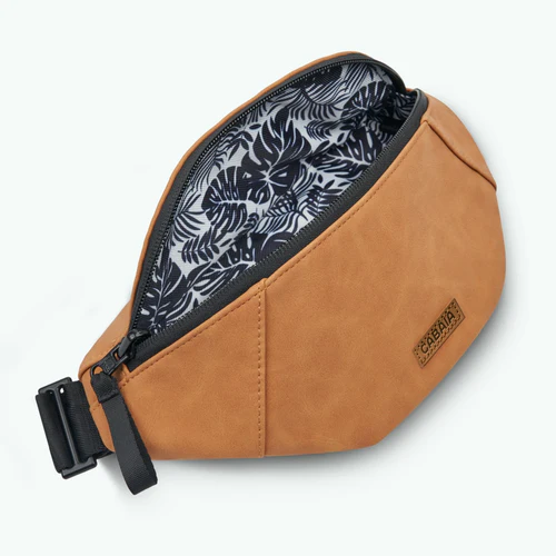 Sac banane Small Moscou camel