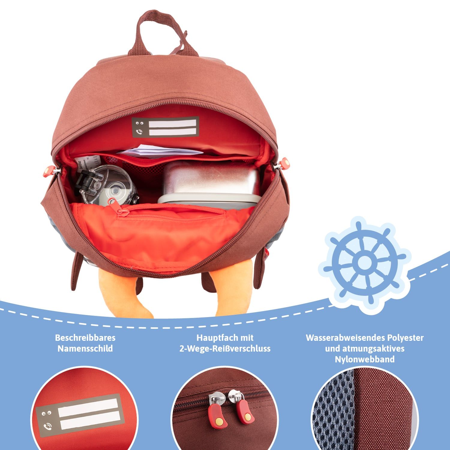 Skandika Sorgenfresser Flint Kinderrucksack