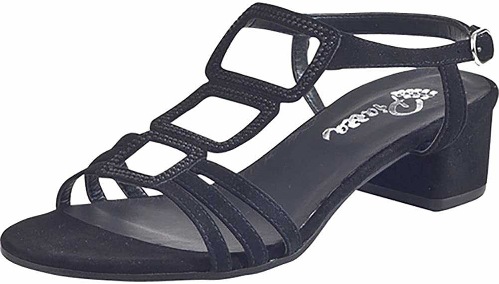 PIAZZA Komfort Sandalen schwarz