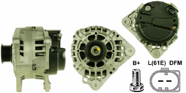 FRIESEN Lichtmaschine Seat, Skoda, VW 9090389 - ATU