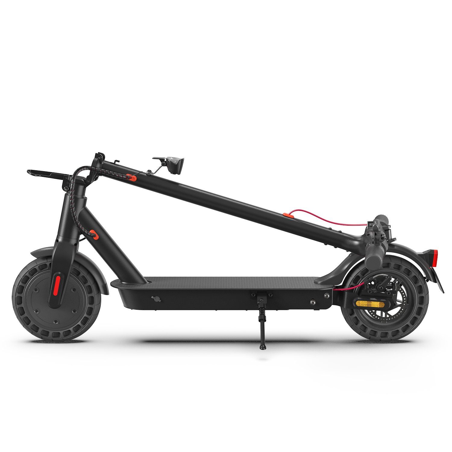 LETGOSPT E-Scooter Elektro Scooter mit Straßenzulassung ABE 10 Zoll Faltbarer E-Roller, 500,00 W, Elektroroller für Erwachsene Belastung von 120 kg, tragbarer E-Scooter
