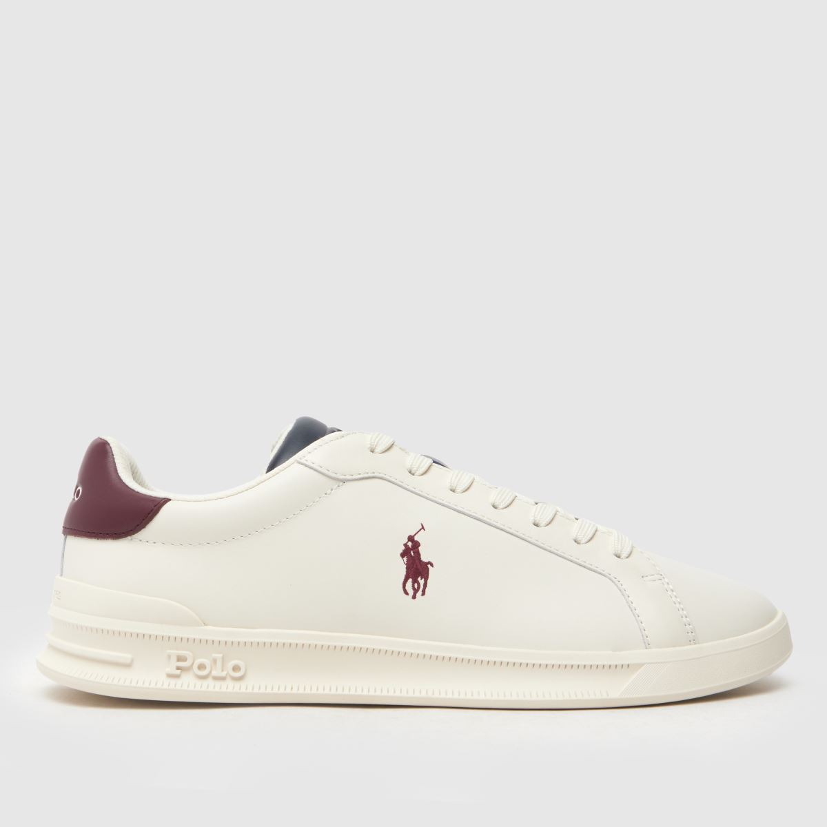 Polo Ralph Lauren – Vita, flerfärgade sneakers