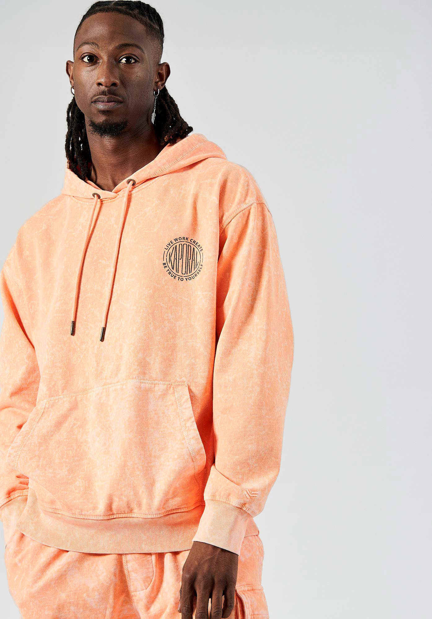 BLAST  Sweat orange homme