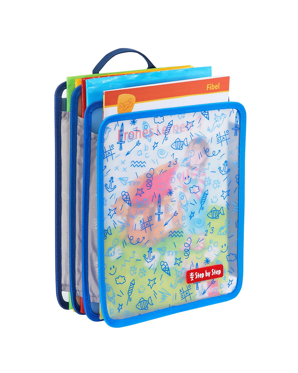 Heftbox faltbar, blau