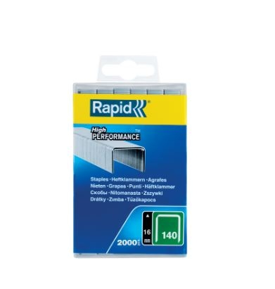 Agrafes Rapid 5000124 n° 90 à dos étroit, 25 mm, boîte de 3 000 pièces