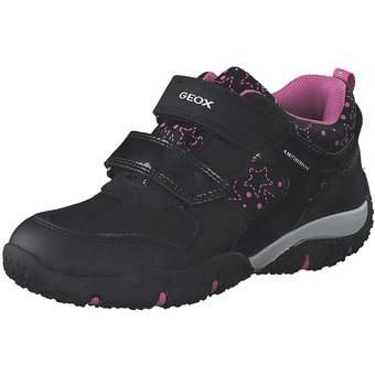 Geox J Baltic Girl Sneaker Bootie in schwarz