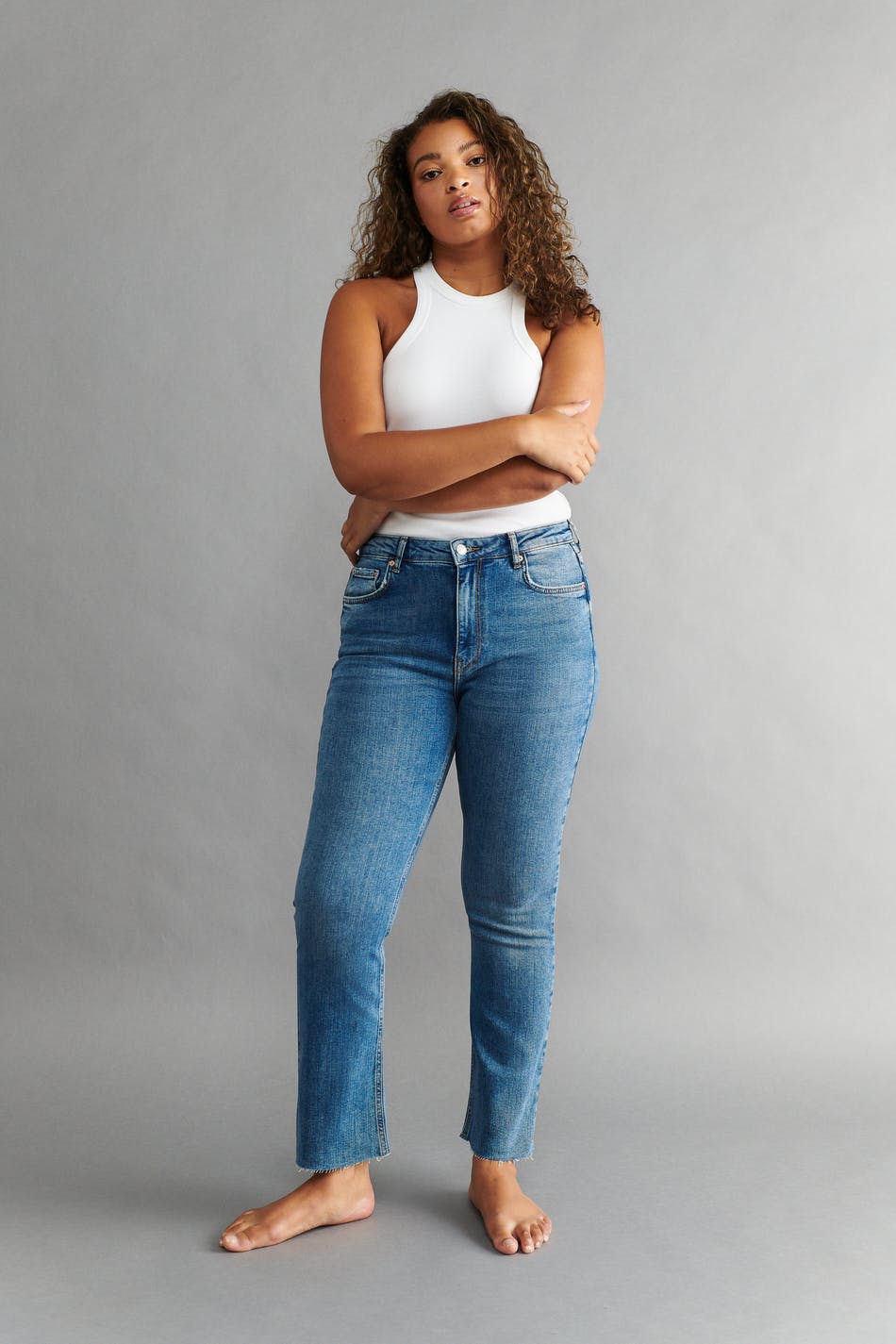 Ylva kick flare jeans