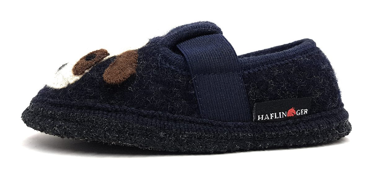 Haflinger Slipper Pets 623073/79 Blau 79 Kapitän