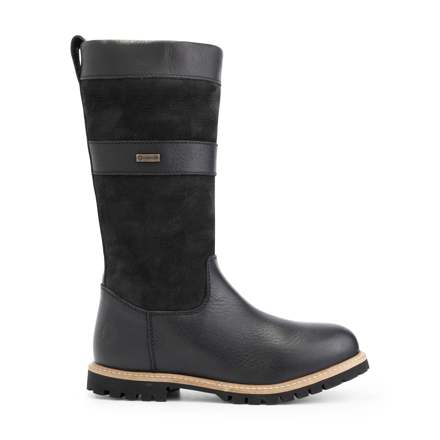 Travelin' Danmark schwarze Damen Outdoorstiefel