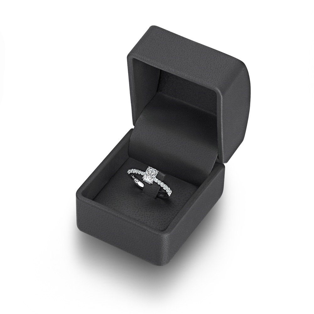 Trilani Bague en argent Argent sterling Oxyde de zirconium (CZ) en Argent Bague