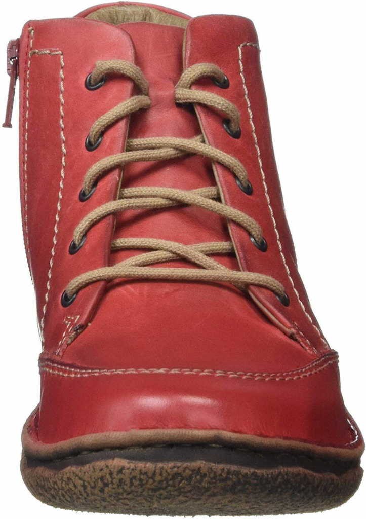 JOSEF SEIBEL Schnür-Stiefeletten rot