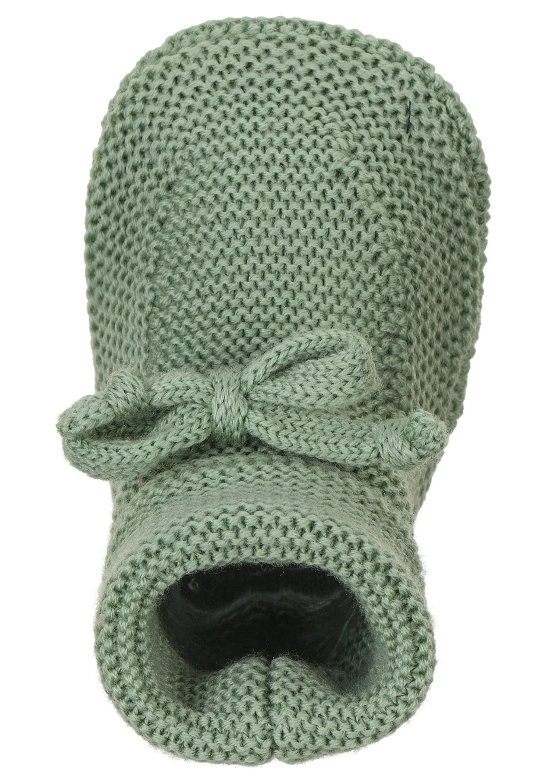 Strick-Schuh aus Wolle (Merino) zum Binden