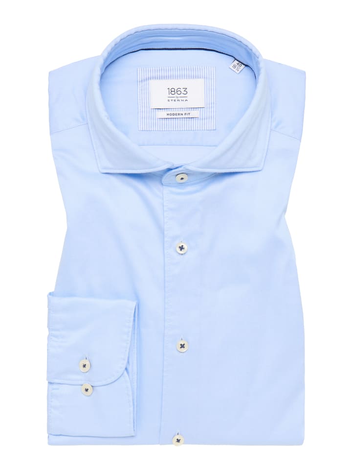 Eterna Hemd MODERN FIT in hellblau günstig kaufen