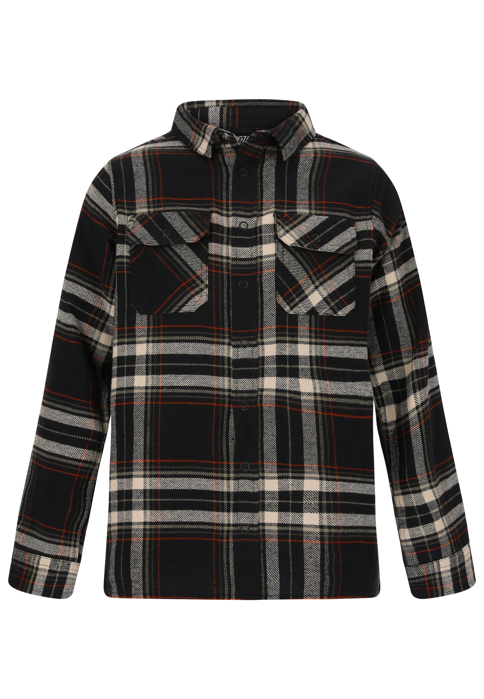 ZIGZAG Fleeceshirt Marley mit zeitlosem Karomuster